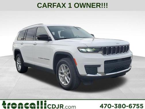 Bright White Clearcoat 2021 Jeep Grand Cherokee L Laredo
