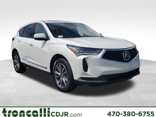 Platinum White 2023 Acura RDX Technology Package