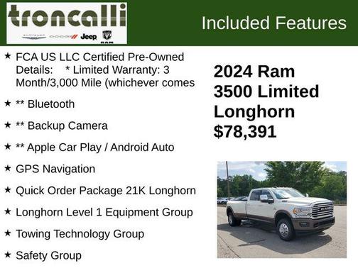 2024 RAM 3500 Longhorn