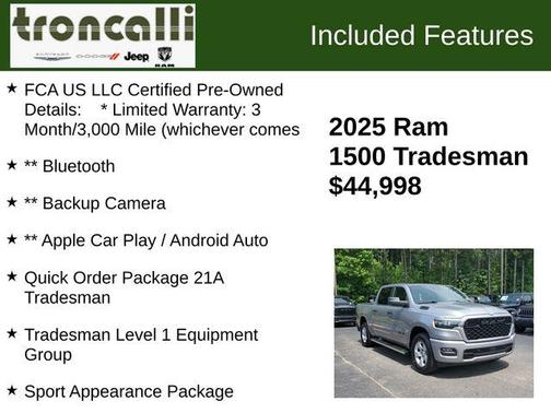 2025 RAM 1500 Tradesman