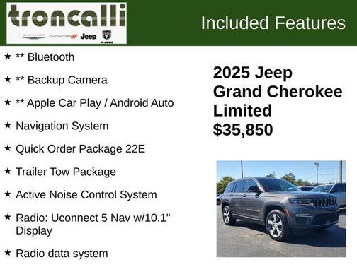 2025 Jeep Grand Cherokee Limited