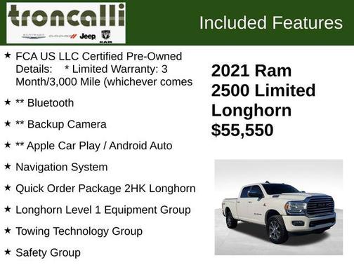 2021 RAM 2500 Longhorn