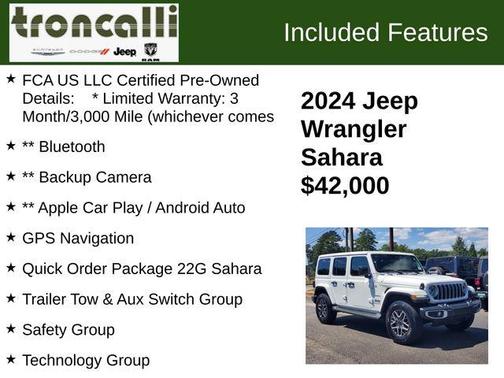 2024 Jeep Wrangler Sahara