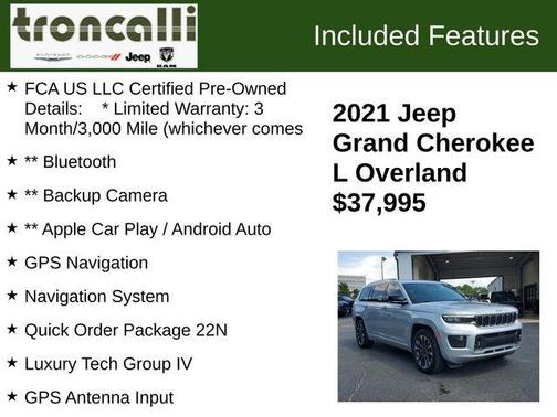 2021 Jeep Grand Cherokee L Overland