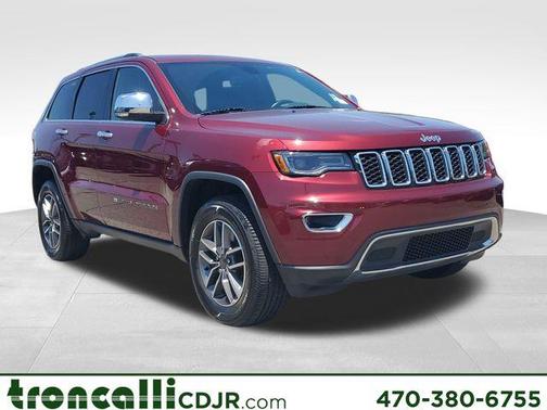 Velvet Red Pearlcoat 2022 Jeep Grand Cherokee WK Limited