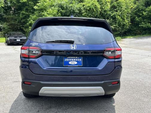 Obsidian Blue Pearl 2023 Honda Pilot EX-L 8-Passenger