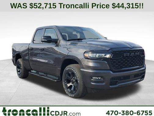 Granite Crystal Clearcoat Metallic 2026 RAM 1500 Big Horn/Lone Star