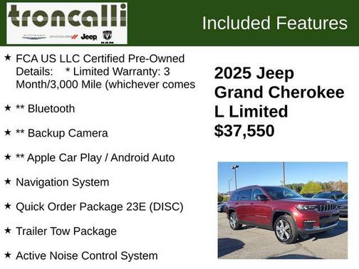 2025 Jeep Grand Cherokee L Limited