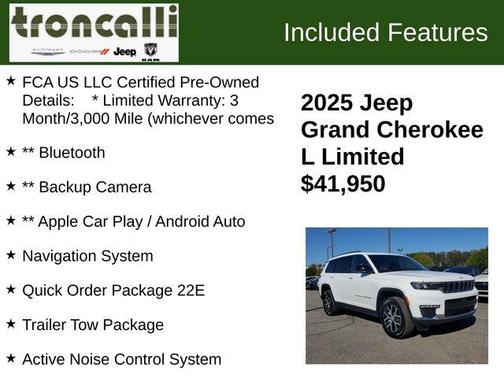 2025 Jeep Grand Cherokee L Limited