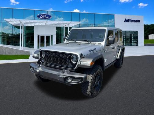 Silver 2024 Jeep Wrangler Sport