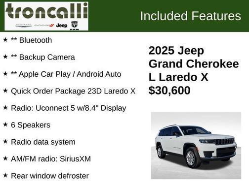 2025 Jeep Grand Cherokee L Laredo