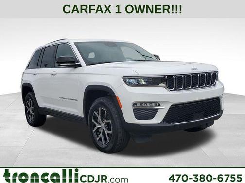 Bright White Clearcoat 2024 Jeep Grand Cherokee Limited