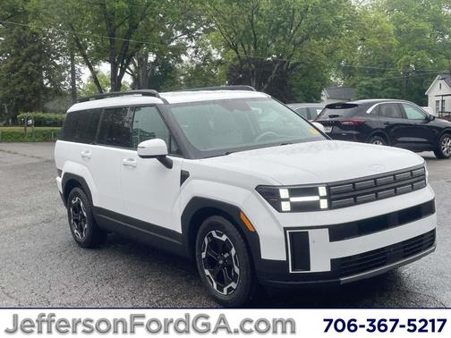 White 2025 Hyundai SANTA FE SEL