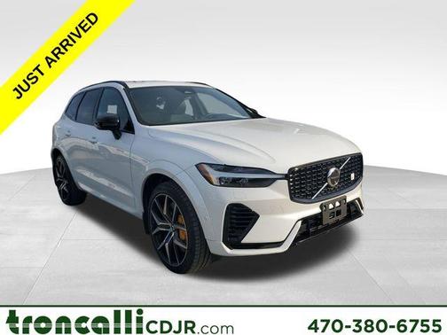 Crystal White Metallic 2024 Volvo XC60 Recharge Plug-In Hybrid T8 Polestar Engineered