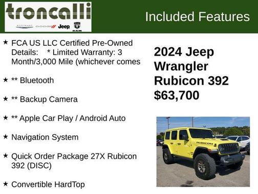 2024 Jeep Wrangler Rubicon 392