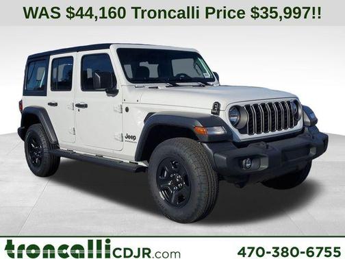 Bright White Clearcoat 2026 Jeep Wrangler Sport