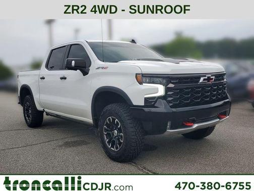 Summit White 2023 Chevrolet Silverado 1500 ZR2