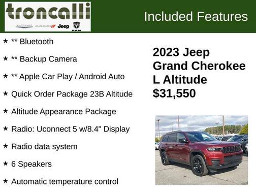 2023 Jeep Grand Cherokee L Laredo