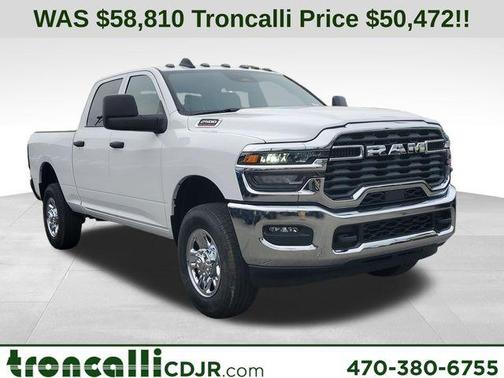 Bright White Clearcoat 2026 RAM 2500 Tradesman