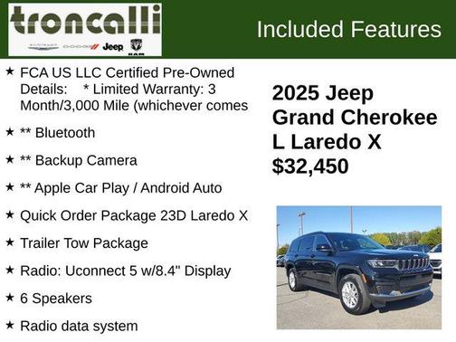2025 Jeep Grand Cherokee L Laredo