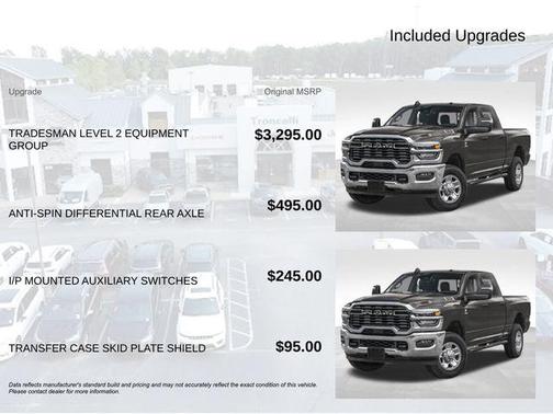 Bright White Clearcoat 2026 RAM 2500 Tradesman