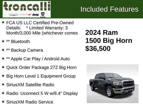 2024 RAM 1500 Big Horn/Lone Star