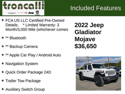 2022 Jeep Gladiator Mojave