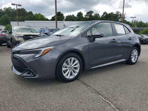 Magnetic Gray Metallic 2025 Toyota Corolla Hatchback SE