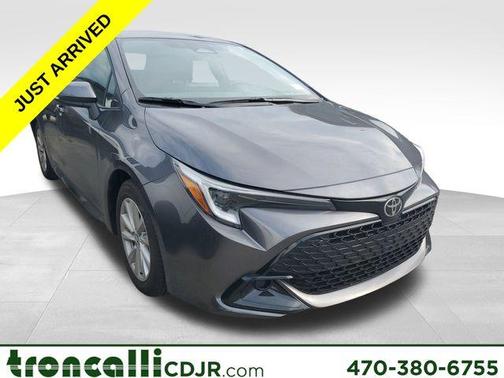 Magnetic Gray Metallic 2025 Toyota Corolla Hatchback SE