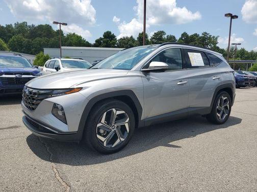 Shimmering Silver 2022 Hyundai TUCSON Limited