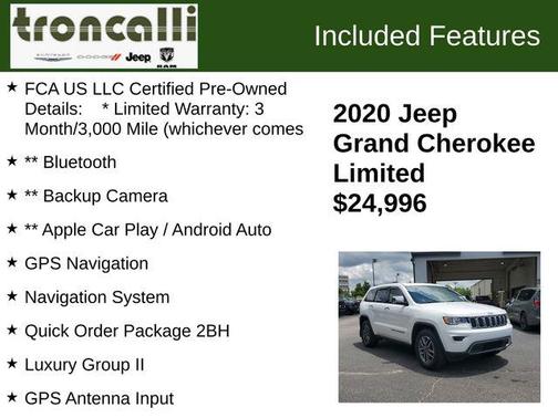 2020 Jeep Grand Cherokee Limited