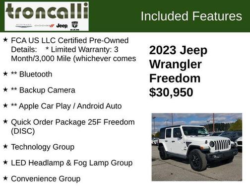2023 Jeep Wrangler Sport