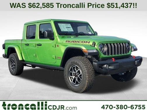 Mojito! Clearcoat 2026 Jeep Gladiator Rubicon