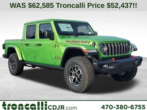 Mojito! Clearcoat 2026 Jeep Gladiator Rubicon