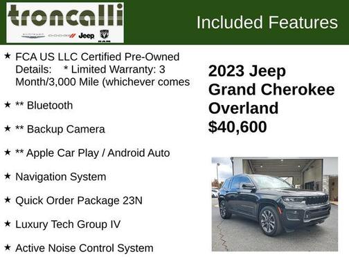 2023 Jeep Grand Cherokee Overland