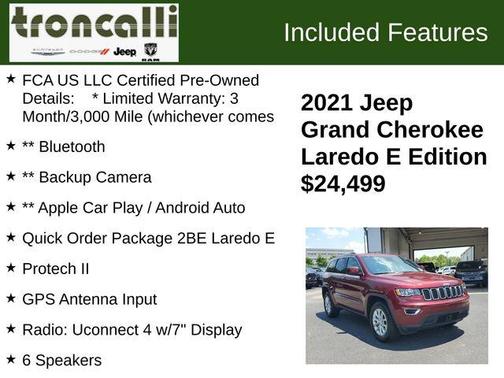 2021 Jeep Grand Cherokee Laredo E