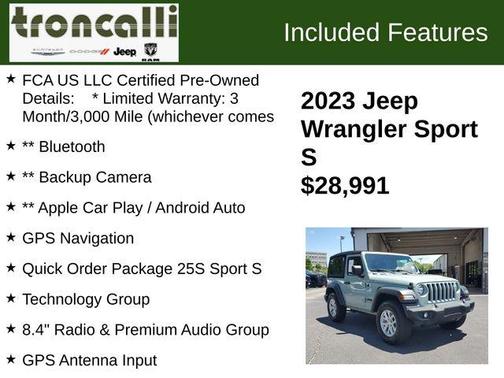 2023 Jeep Wrangler Sport