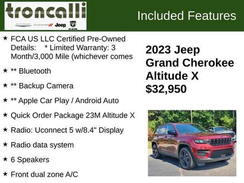 2023 Jeep Grand Cherokee Altitude