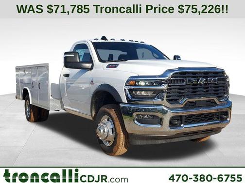 Bright White Clearcoat 2026 RAM 3500 Tradesman/Big Horn