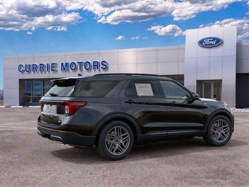 Agate Black Metallic 2027 Ford Explorer ST-Line