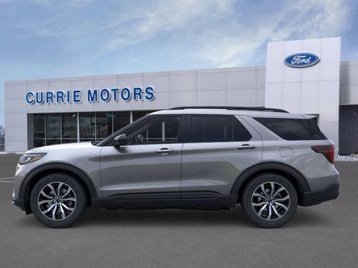 Carbonized Gray Metallic 2026 Ford Explorer ST-Line