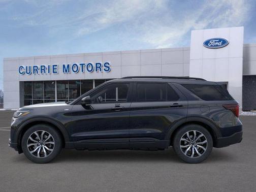 Agate Black Metallic 2026 Ford Explorer ST-Line