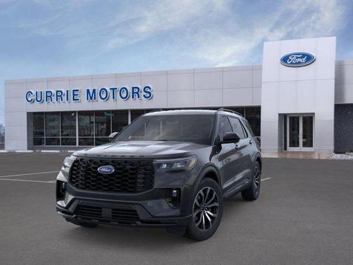 Agate Black Metallic 2026 Ford Explorer ST-Line