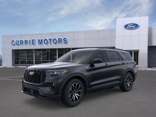 Agate Black Metallic 2026 Ford Explorer ST-Line