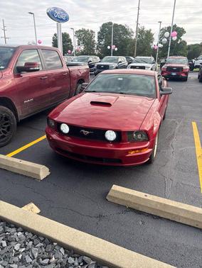 Dark Candy Apple Red Clearcoat 2008 Ford Mustang GT Premium
