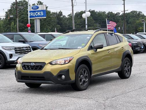 Yellow Pearl 2023 Subaru Crosstrek Sport