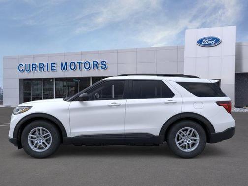 Star White Metallic Tri-Coat 2026 Ford Explorer Active