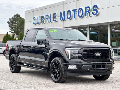 Agate Black Metallic 2024 Ford F-150 Lariat