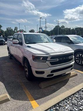 Bright White Clearcoat 2021 RAM 1500 Laramie