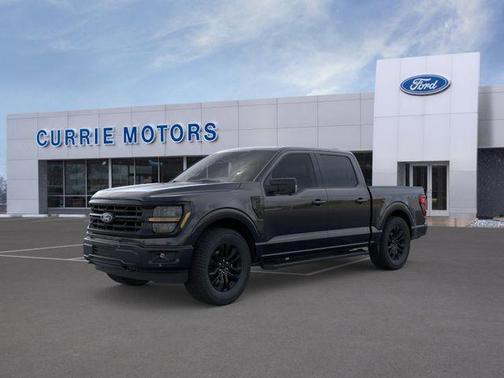 Agate Black Metallic 2025 Ford F-150 XLT